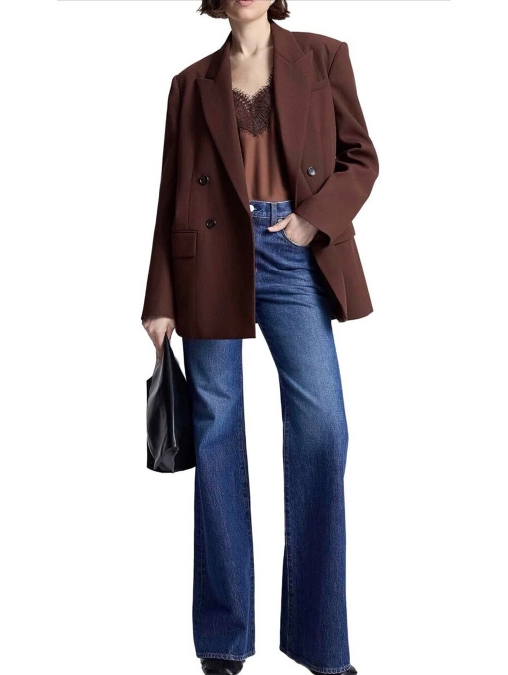 Woman’s ALC Women's Calla Jacket Size 10 Brown MSRP $795